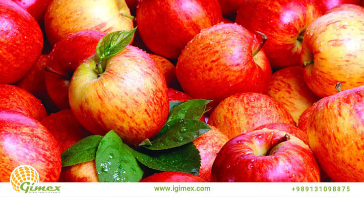 سیب صادراتی رنگی
