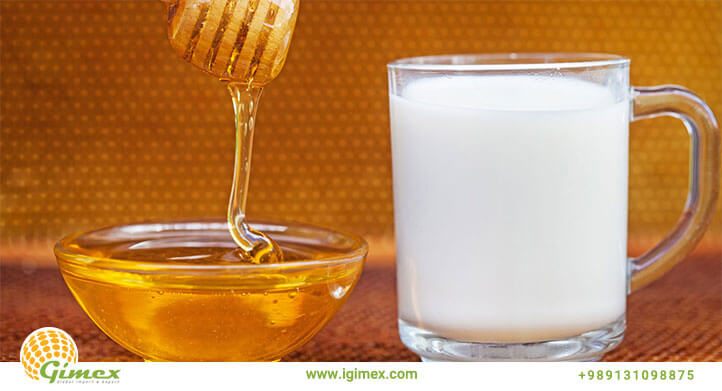 مزایای شیر و عسل